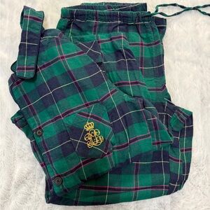 Ralph Lauren Plaid Pajama Set